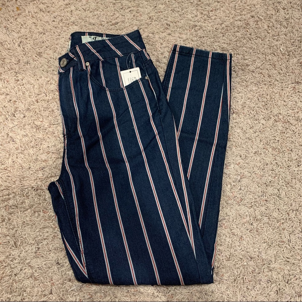 Stripped Pants!